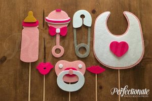 accesorios para fotos photocall baby shower