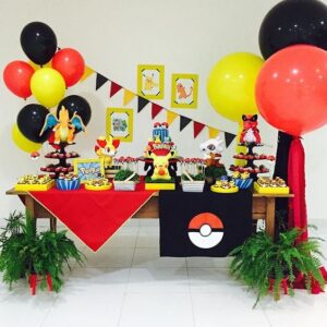 como decorar un cumpleaños de pokemon