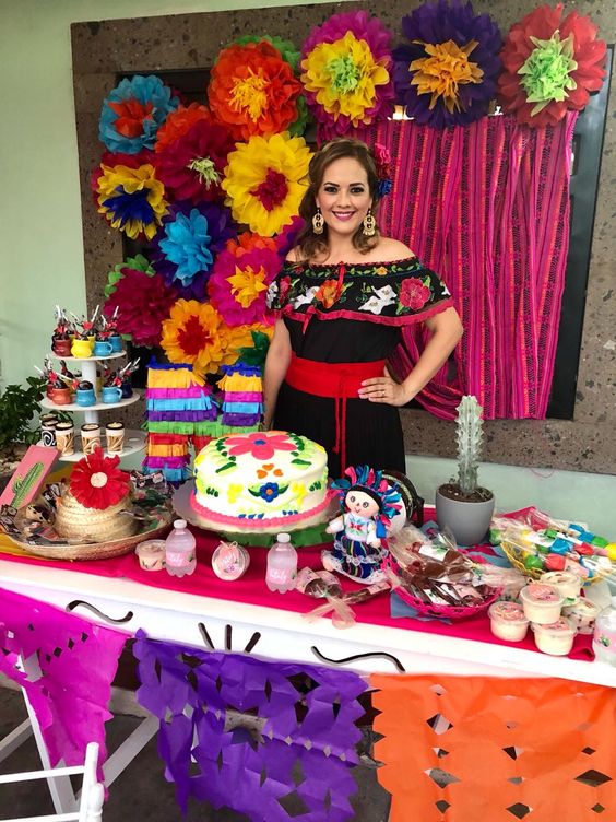 fiestas para mujeres tematica mexicana