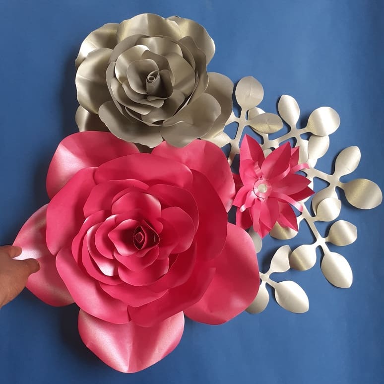 flores de papel para fiestas - Ideas para fiestas