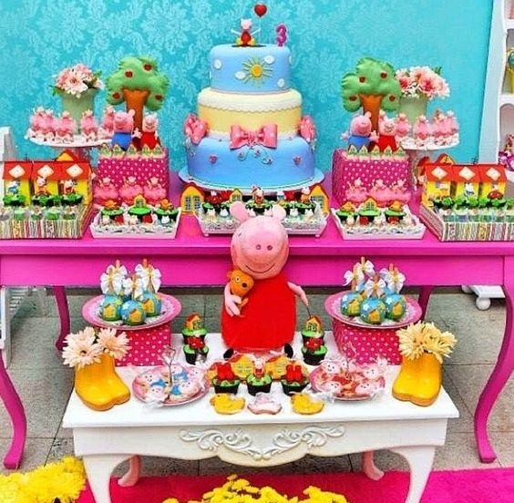 mesa de dulces para fiestas infantiles