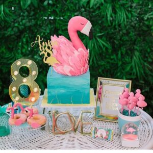 Temas de fiesta para niña de flamingos