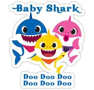 etiquetas baby shark