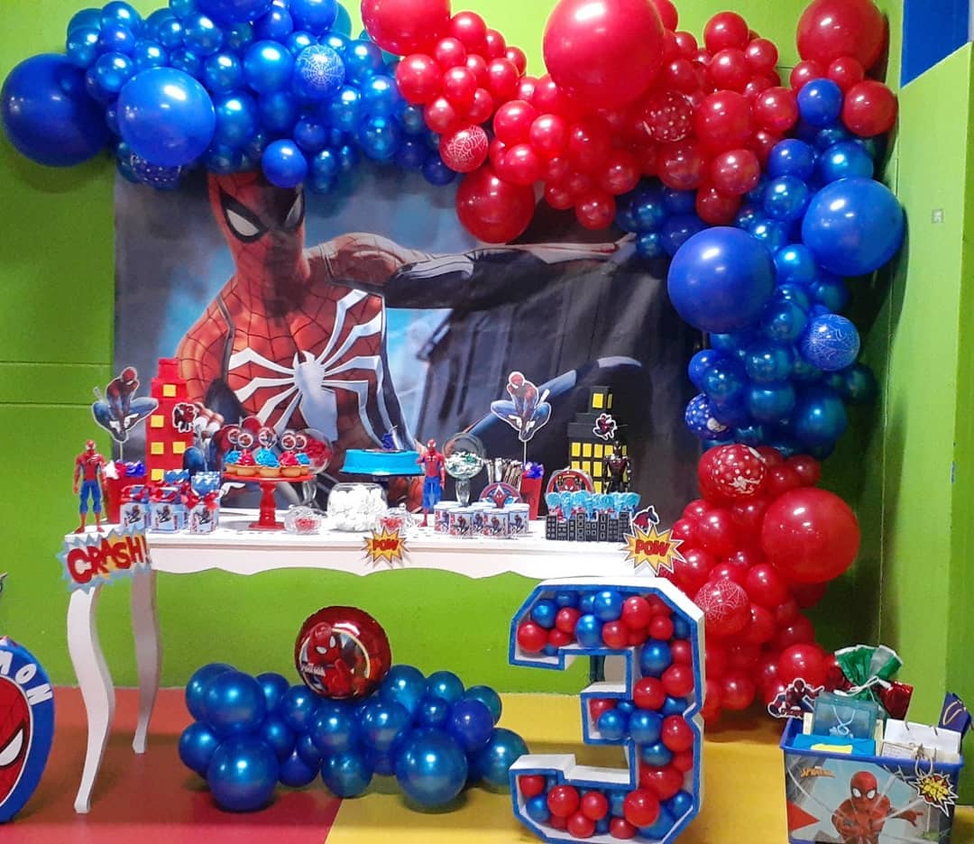 ideas para fiesta temática de spiderman