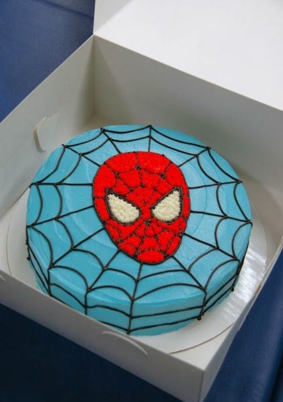 pasteles de spiderman