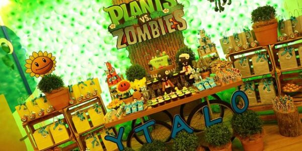 todo para fiestas de plantas contra zombies