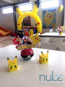 centros de mesa para fiesta tematica de pokemon