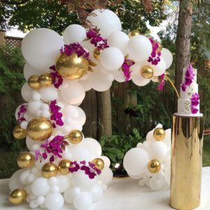 decoracion con marcos de globos para fiesta