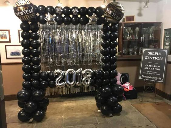 marcos de globos para fiestas de graduacion