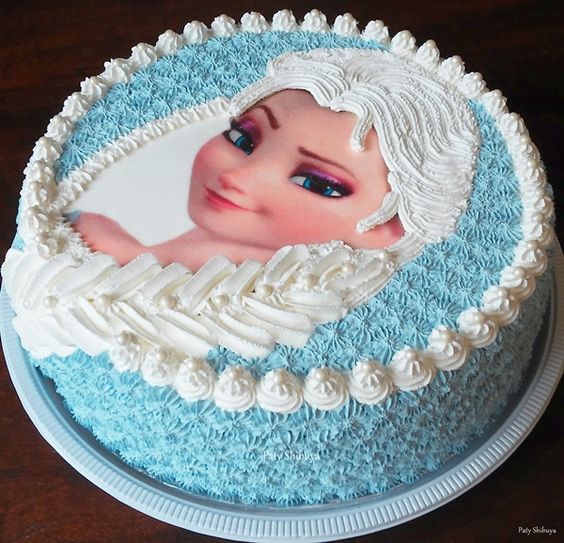 pastel para cumpleaños de frozen