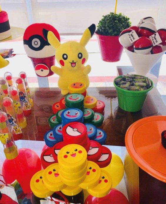 souvenirs para fiesta tematica de pokemon