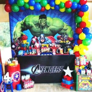 Como decorar fiesta de avengers