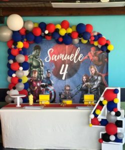 Ideas para decorar fiesta de avengers