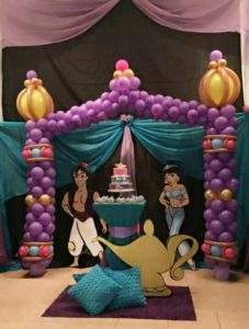 Backdrops para Fiesta de Aladin