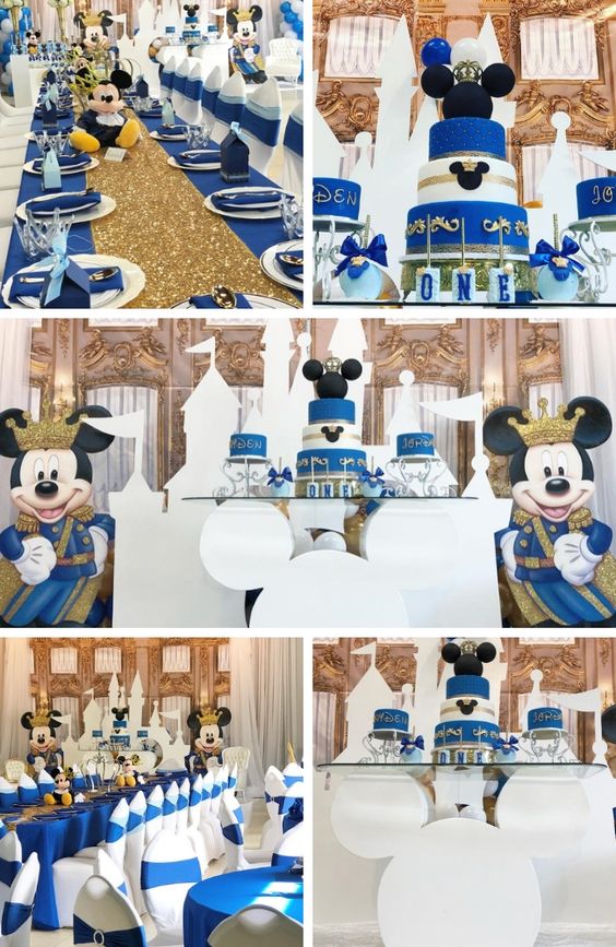 Fiestas de Mickey Mouse príncipe
