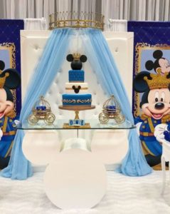 Ideas para decorar una Fiestas de Mickey Mouse principe