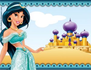 Invitaciones para Fiesta de Aladin