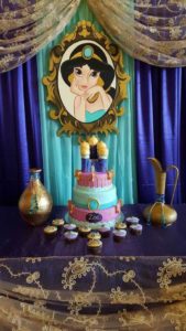 Pastel para el cumpleaños de Aladin