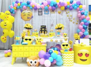 Ideas de decoracion para fiesta temática de emoji