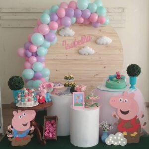 Como decorar fiesta infantil de peppa pig