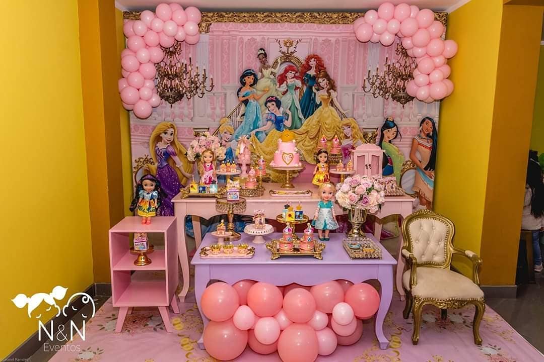Fiestas Infantiles De Princesas Princesa Ariel Moana Rapunzel Y Mas