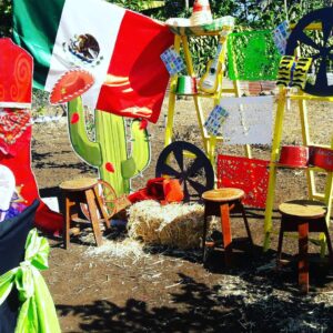 Decoracion para fiesta mexicana