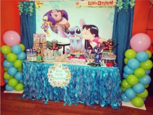 globos para decorar cumpleaños de lilo y stich