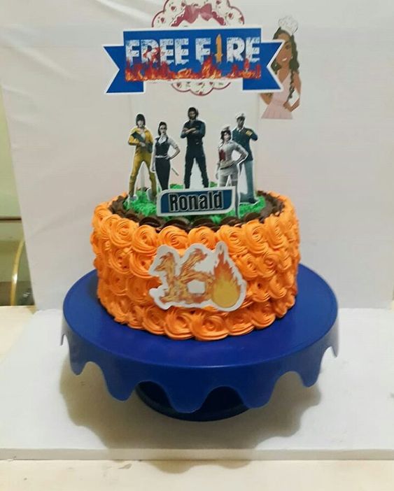 pasteles para cumpleaños de free fire 