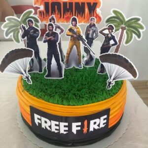 pasteles para cumpleaños de free fire