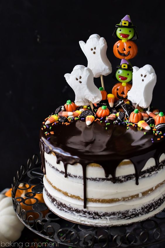pasteles para fiesta de halloween