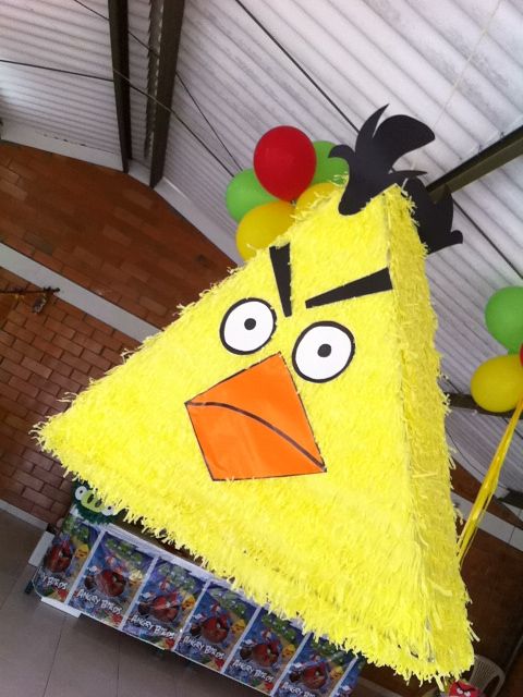 piñata de angry birds