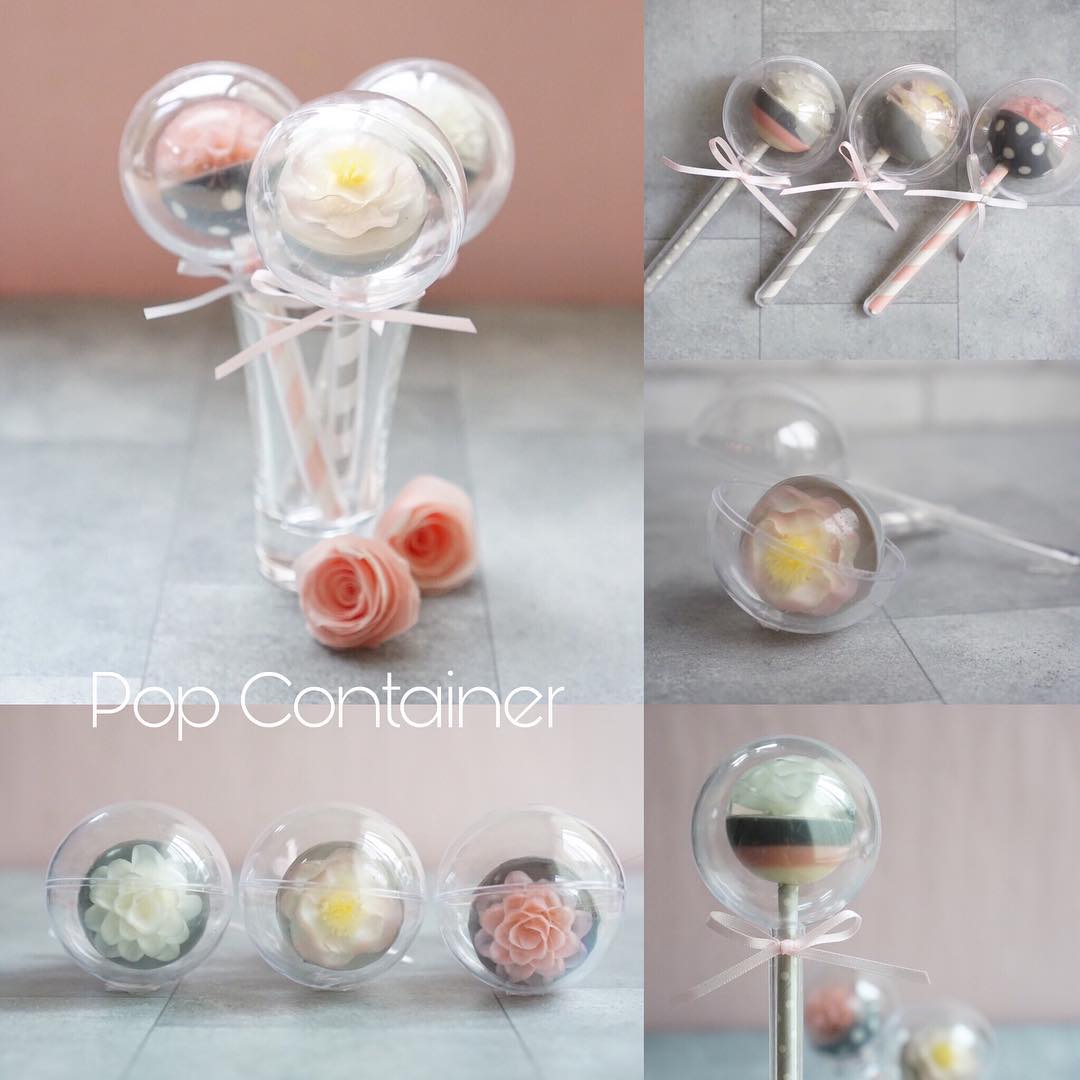 Diseños para decorar las flower jelly pops 