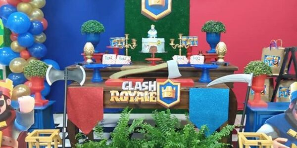 fiesta tematica de clash royale