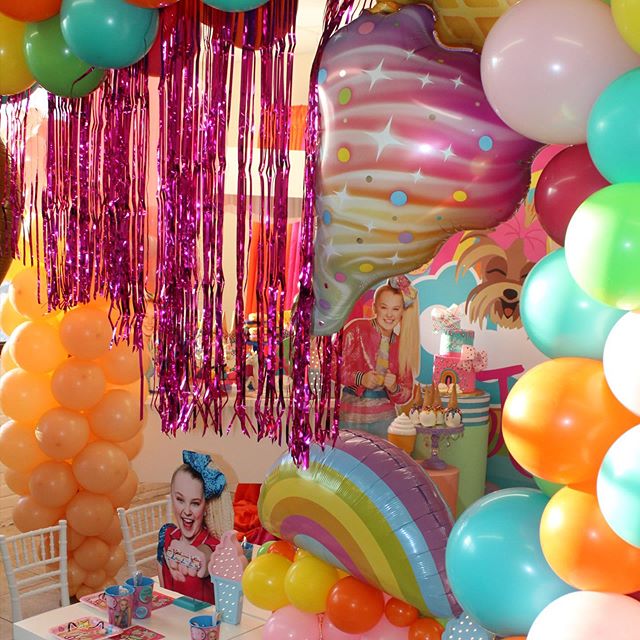 ideas para decorar una fiesta de un cumpleaños de jojo siwa