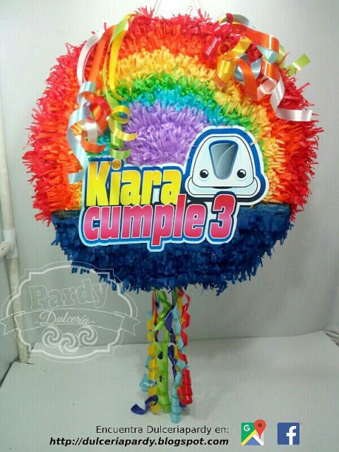 piñata para un cumpleaños de junior express