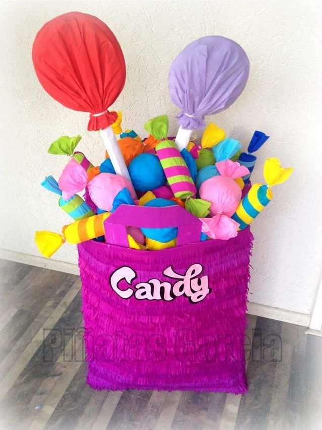 piñatas para fiesta infantil candy land