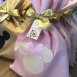 Diseños de dulceros en bolsas de tela
