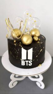 Diseños de pasteles para fiesta de BTS