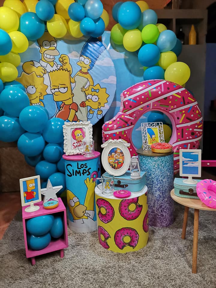 Fiesta de cumpleaños para fanáticos de los Simpson