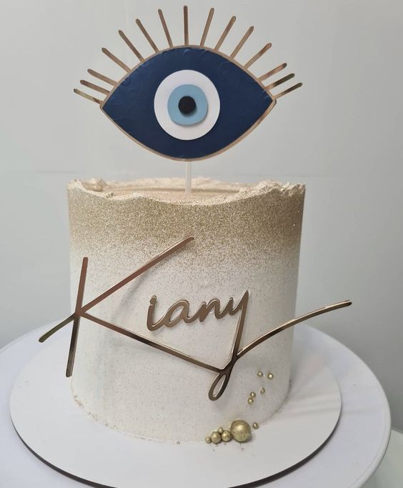 Diseños de pasteles de ojo turco
