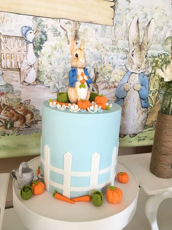Diseños de pasteles de Peter Rabbit