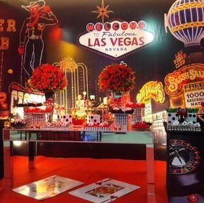 Mesa principal temática Las Vegas