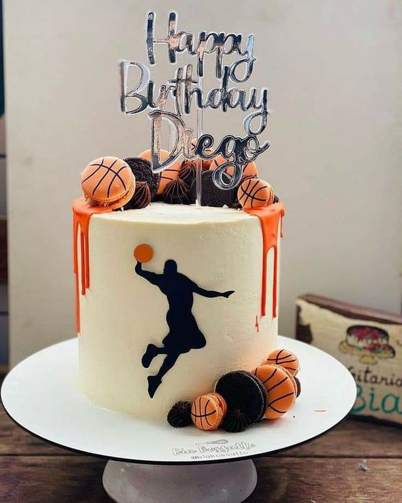  pasteles tematicos de baloncesto ( )
